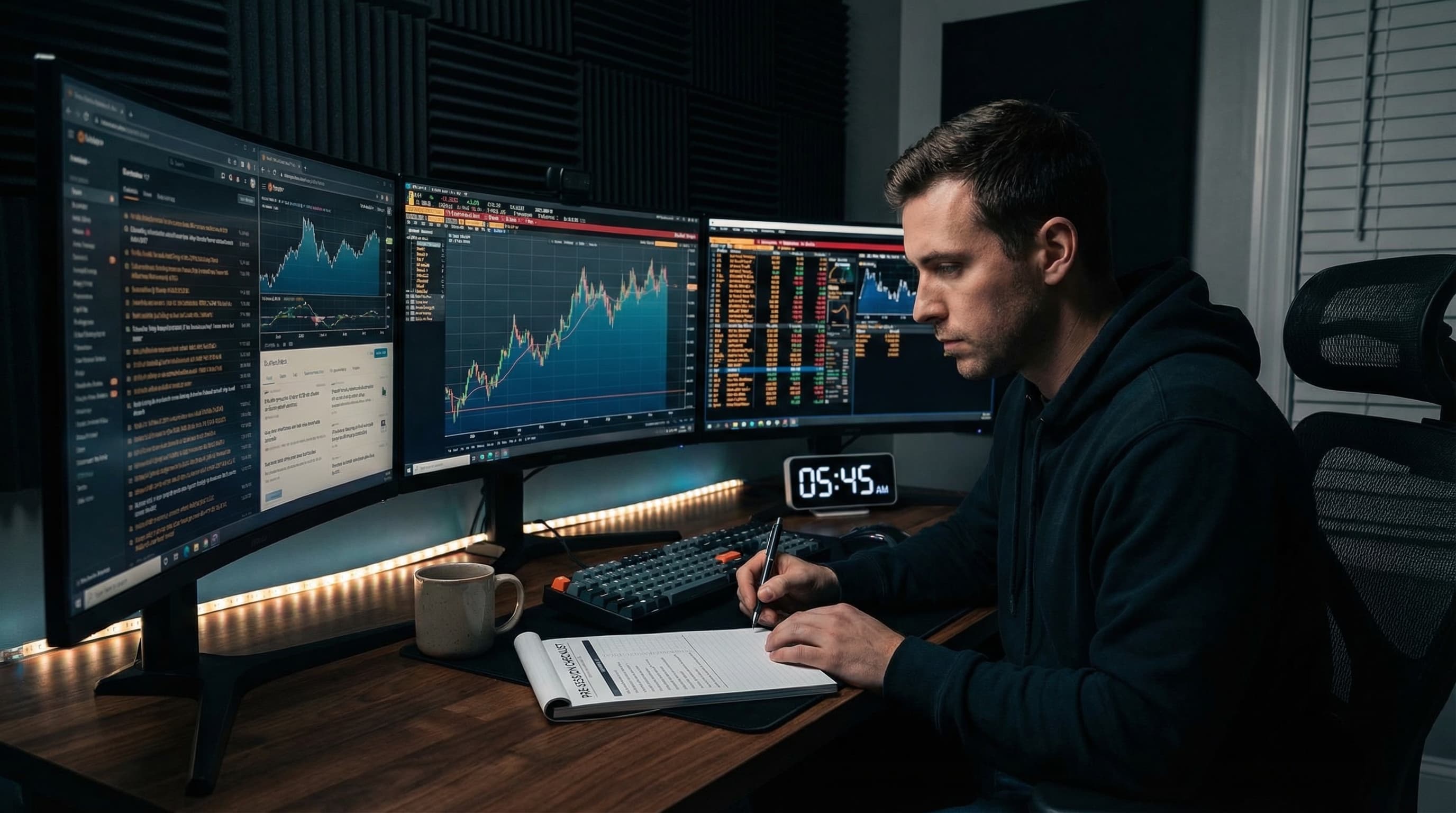 Funded Trader Daily Routine: What the 5% Who Stay Funded Actually Do