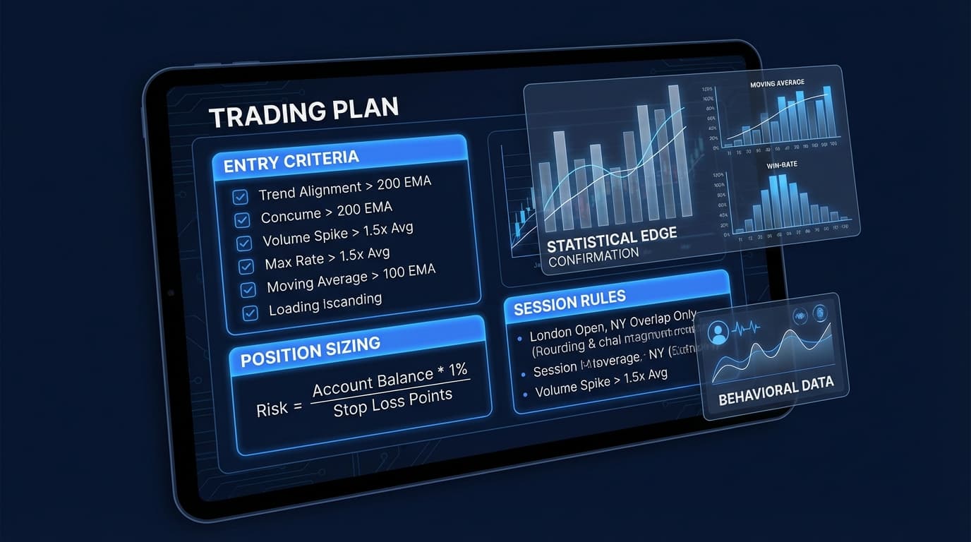 How to Build a Trading Plan: A Data-Driven Template