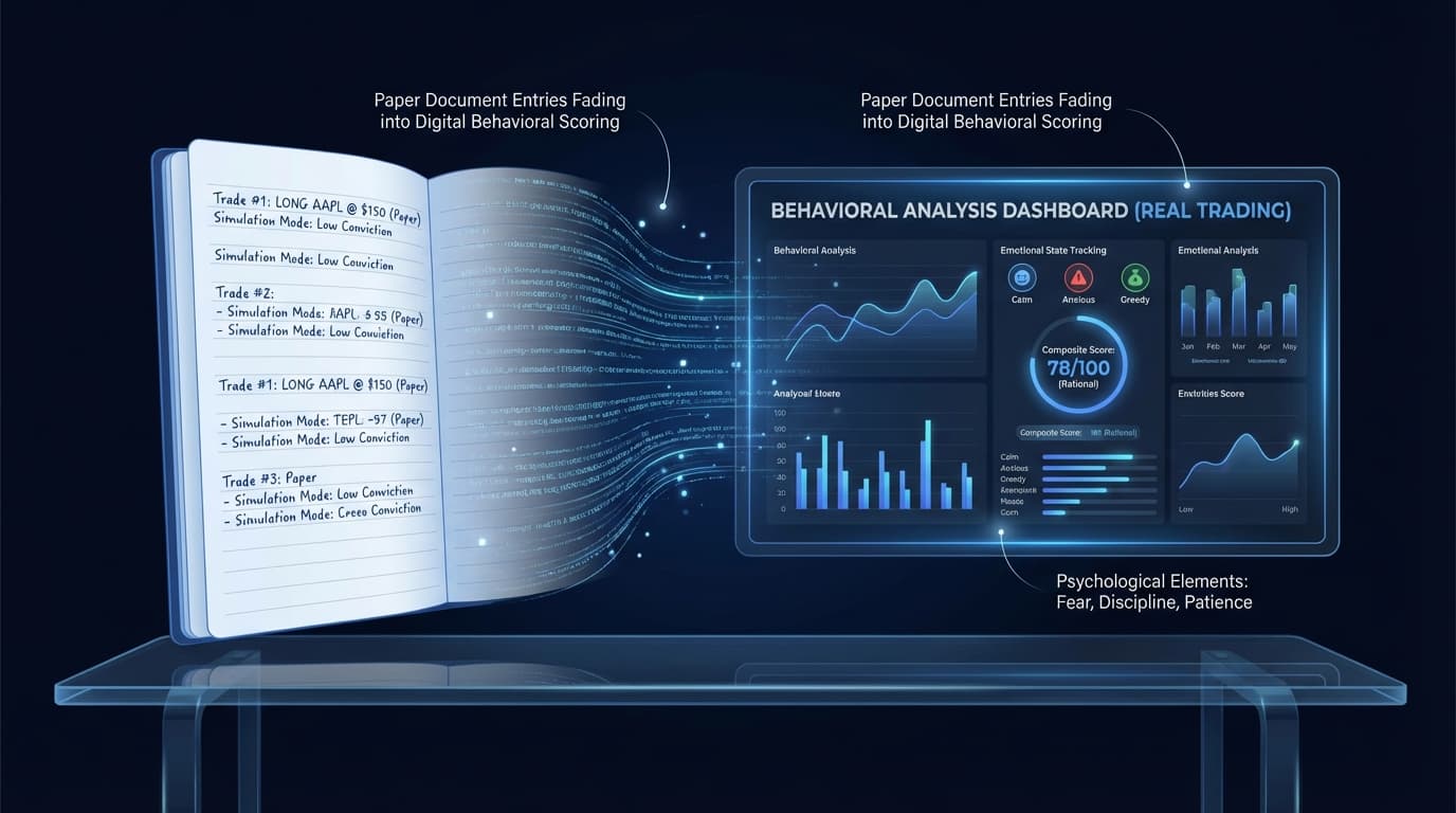 Paper Trading Journal: What to Track (And What Paper Trading Can't Teach You)